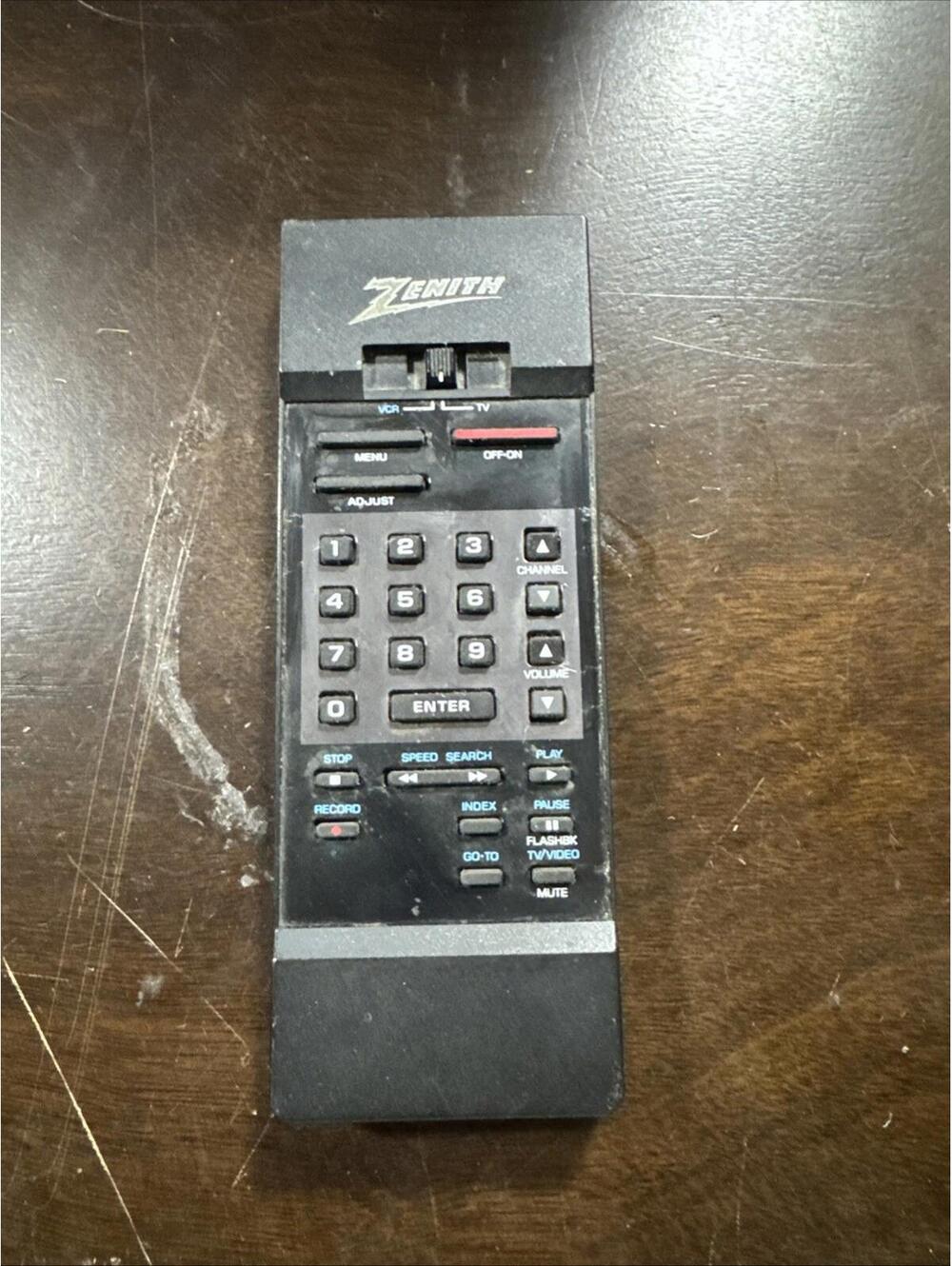 VINTAGE ZENITH TV Remote Control Genuine OEM TESTED & WORKS 24-3218
